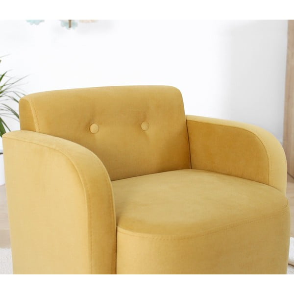 Kollane laste tugitool Volie – Artie-image-2