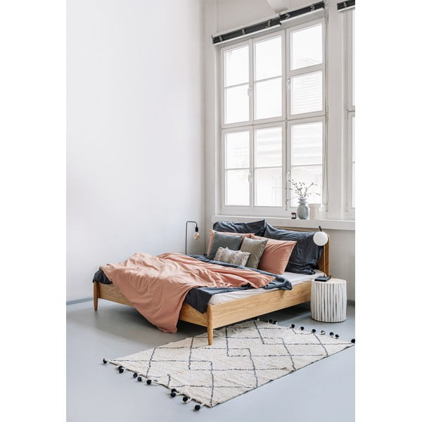 Looduslik pruun voodipesu kaheinimesevoodile, kivipesu puuvillast, 200 x 220 cm. - Bonami Selection-image-3