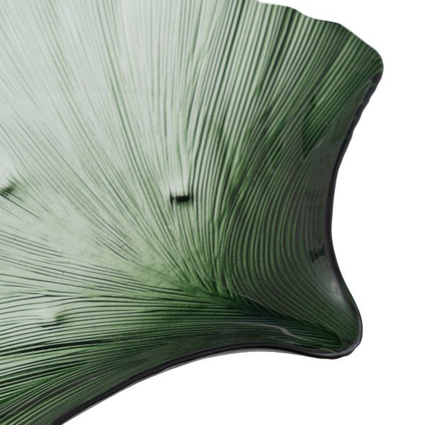 Klaasist dekoratiivne kandik 31x33 cm Gingko - Ixia-image-1