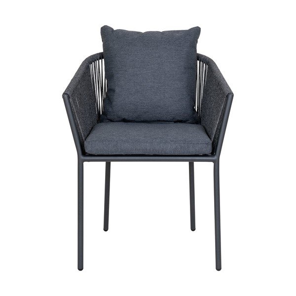 Tumehall metallist-polsterdatud aiatool - House Nordic-image-2