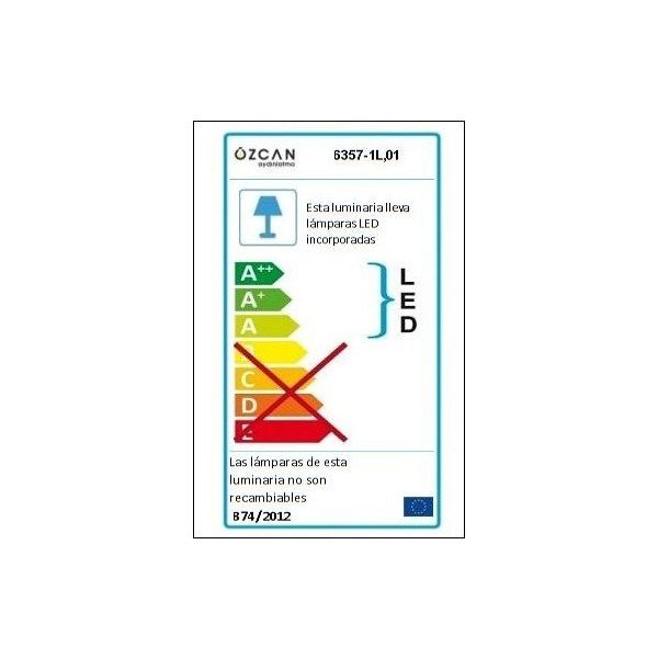 Bílé stropní svítidlo Homemania Decor Derin Serenity-image-1