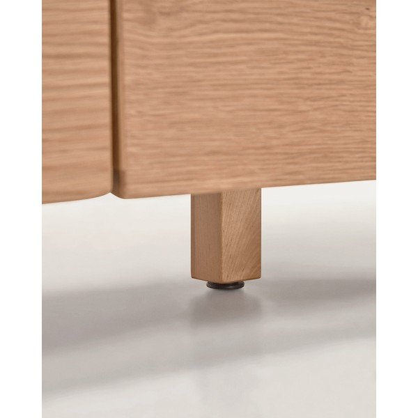 Madal kummut tammedekooriga 150x71 cm Rasha - Kave Home-image-1