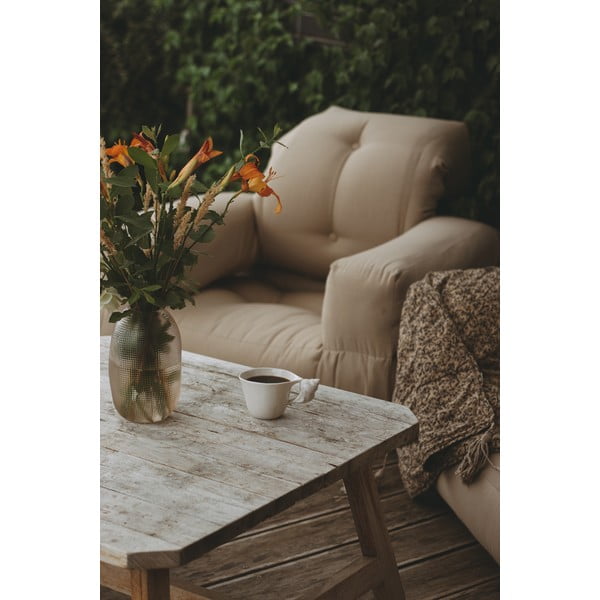 Beež õues diivanitool Design OUT™ Hippo Beige Out Hippo - Karup Design-image-4