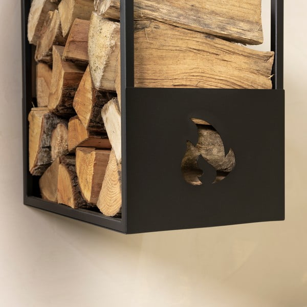 Vertikaalne kaminapuude hoidik Lumber Locker – Spinder Design-image-1