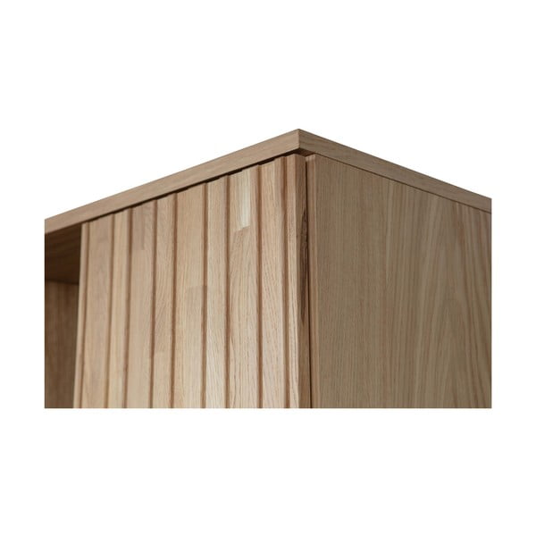 Tammedekooriga riidekapp 60x210 cm Gravure – WOOOD-image-1