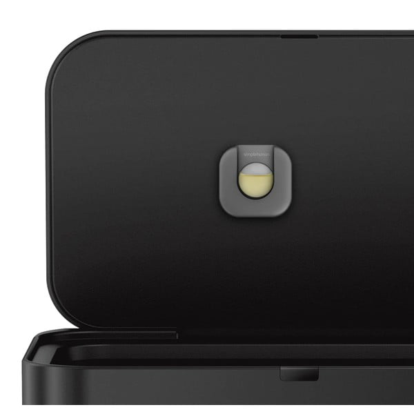 Matt must kontaktivaba terasest prügikast 58 l - simplehuman-image-3