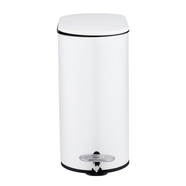 Matt valge terasest prügikast 5 l Collungo - Wenko-image-4