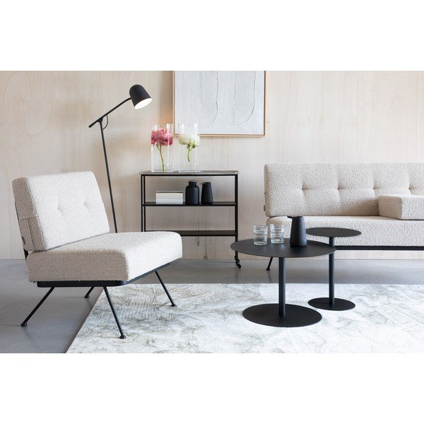 Kreem diivan 135 cm Bowie - Zuiver-image-1