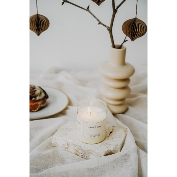 Lõhnastatud sojaküünal, põlemisaeg 40 h Pumpkin Cream – Perfumed Prague-image-3