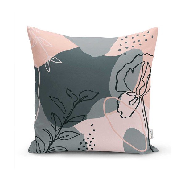 4 dekoratiivse padjapüüri komplekt Draw Art, 45 x 45 cm - Minimalist Cushion Covers-image-4