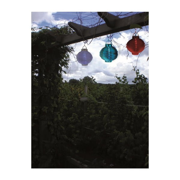 Valge päikesepaneeliga LED-latern, ø 20 cm - Star Trading-image-4