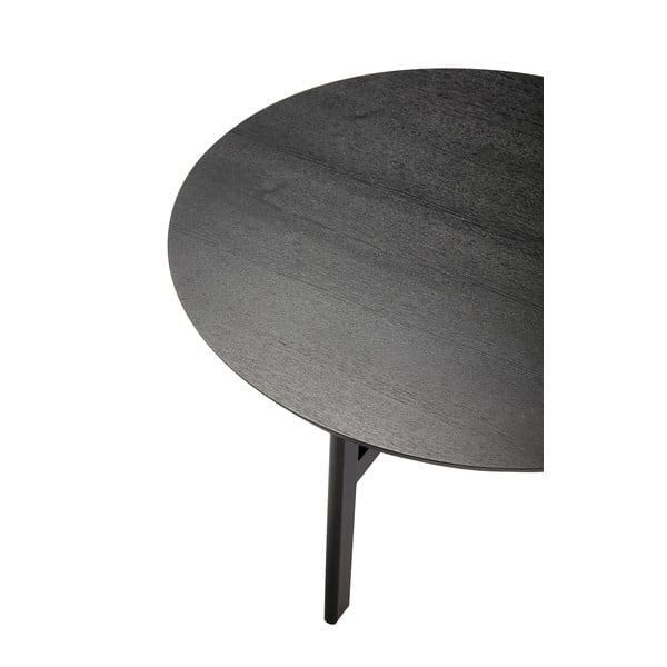 Must ümmargune kohvilaud ø 80 cm Fjord - Hübsch-image-4