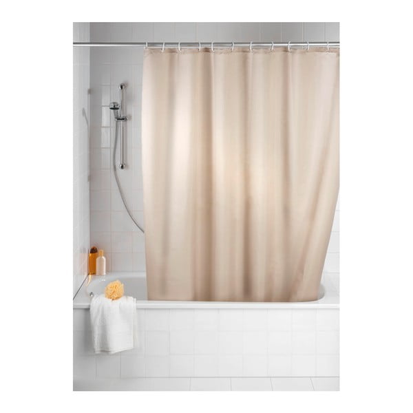 Beež dušikardin, 180 x 200 cm, hallitusvastase viimistlusega - Wenko-image-1