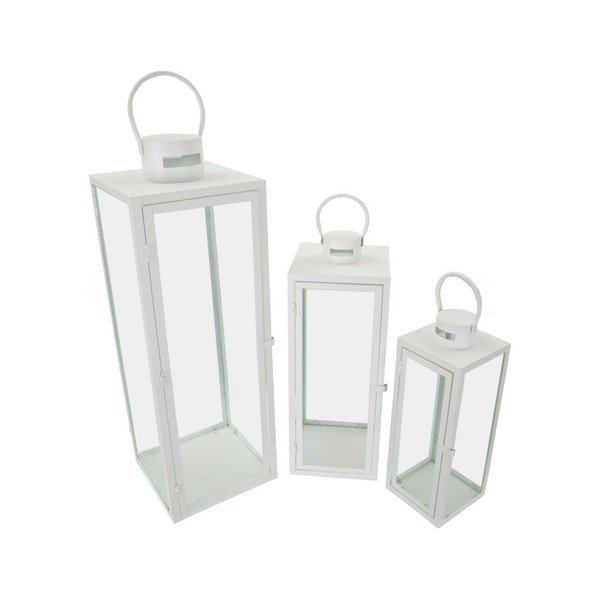 Metallist laternad 3 tk (kõrgus 66 cm) - Mauro Ferretti-image-2