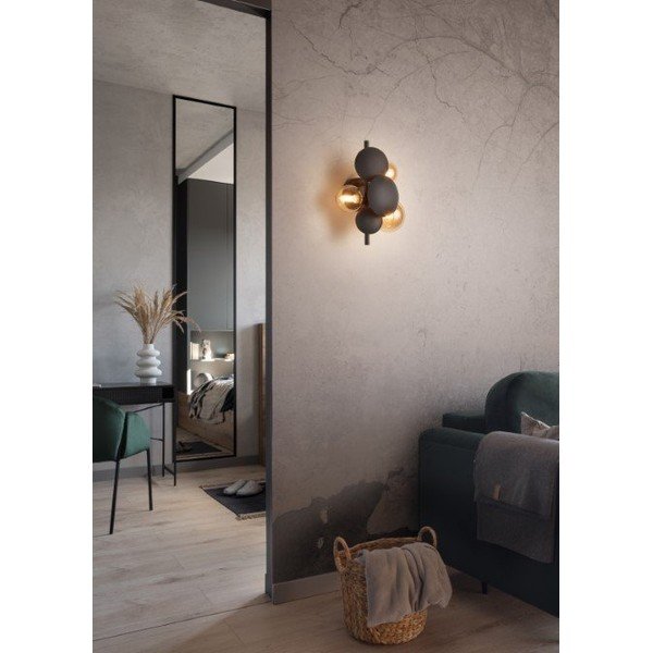 Hall-kuldne seinalamp Bubble - Trio Select-image-1