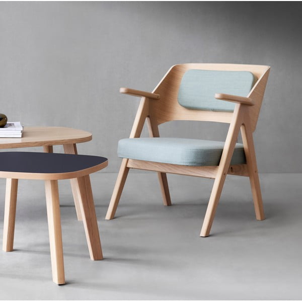 Hammeli heleroheline tammepuust tugitool Findahl Me Tube - Hammel Furniture-image-1