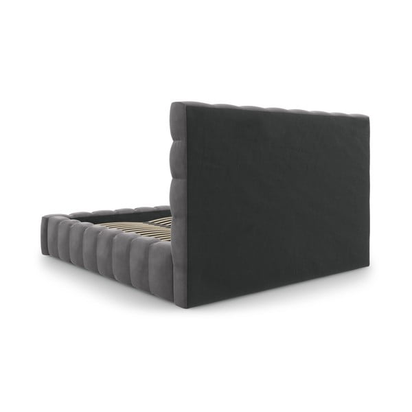 Hall polsterdatud kaheinimesevoodi koos voodipõhja ja panipaigaga 200x200 cm Bali - Cosmopolitan Design-image-4