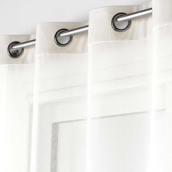Kreem voile kardin 140x240 cm Casual - douceur d'intérieur-image-1
