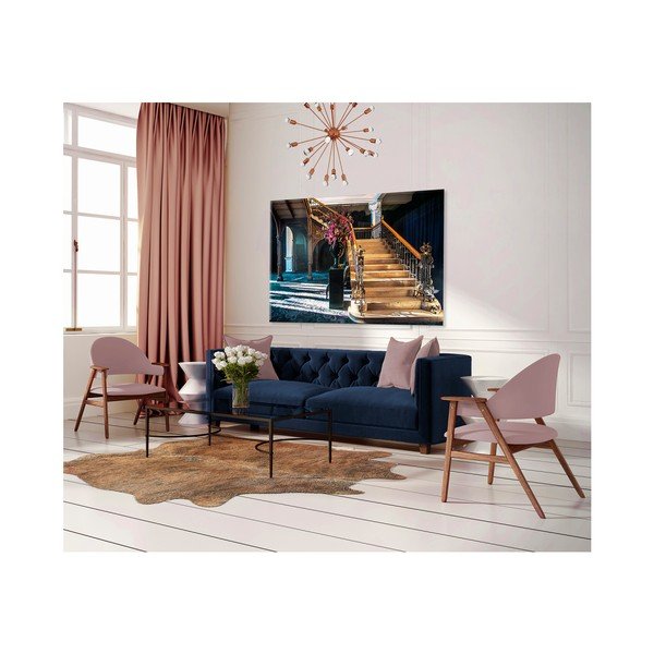 Obraz Styler Glas Modern Blue Curta, 80 x 120 cm-image-1