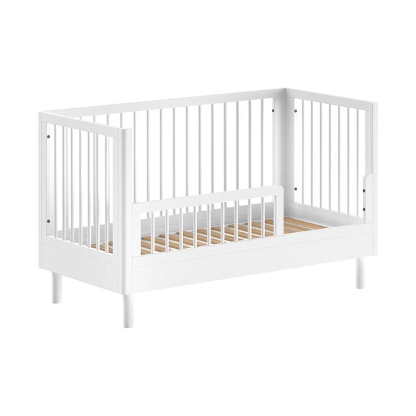 Valge pöögi täispuit narivoodi 70x140 cm Forrest – Vipack-image-2