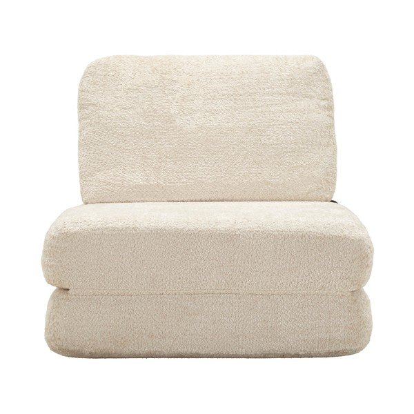 Valge diivanitool, mis on valmistatud buklee kangast Faster - Mauro Ferretti-image-2