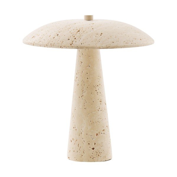 Beež kivist LED-laualamp (kõrgus 25,5 cm) Consett - House Nordic