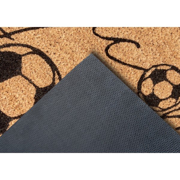 Kookoskiust uksematt 45x75 cm Soccer - Hanse Home-image-4