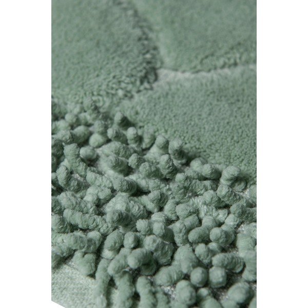 Sada 2 zelených bavlněných koupelnových předložek Confetti Bathmats Stone Mint-image-2