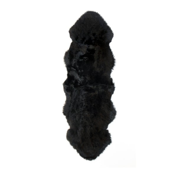 Ovčí kožešina Black, 150 cm