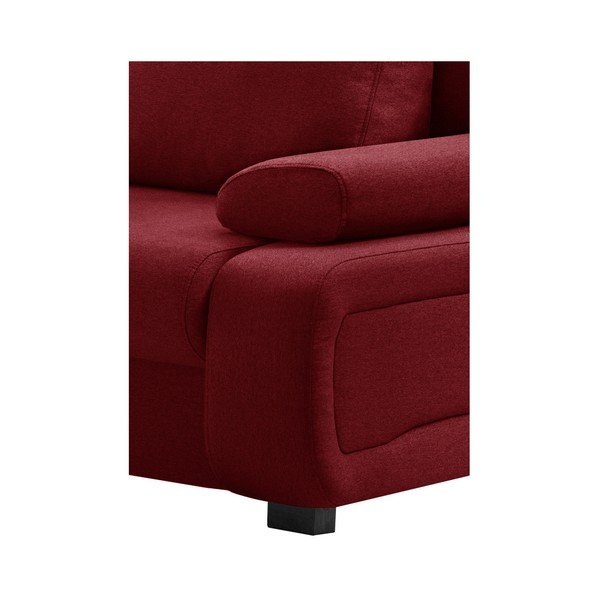 Červená rozkládací pohovka INTERIEUR DE FAMILLE PARIS Bonheur-image-3