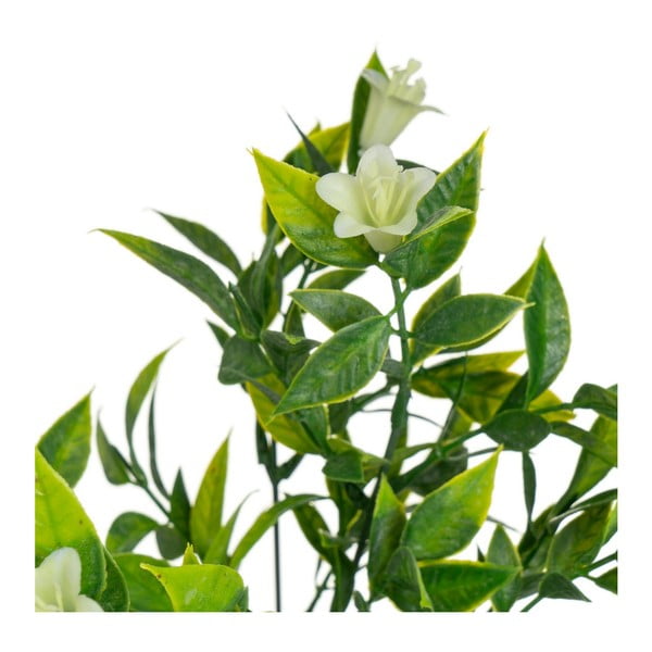 Kunsttaim (kõrgus 34 cm) White Bell Flower - Casa Selección-image-1