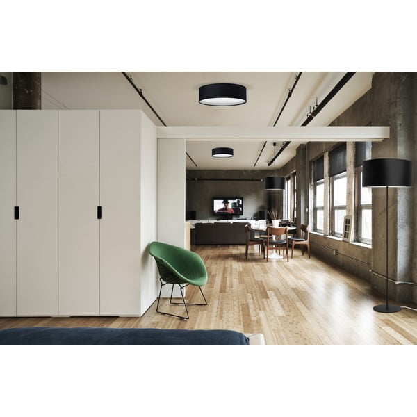 Must laevalgusti MIKA, ⌀ 40 cm Mika - Sotto Luce-image-1