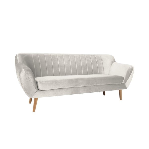 Krémová třímístná pohovka Mazzini Sofas Benito-image-1