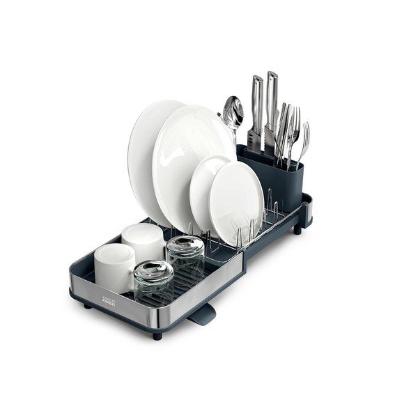 Must reguleeritav plastmassist tilgaalus 31x19 cm Extend Slim Steel - Joseph Joseph