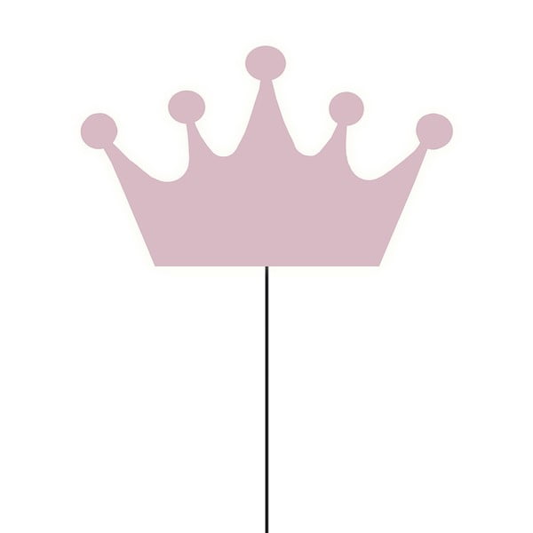 Růžové nástěnné svítidlo Globen Lighting Crown