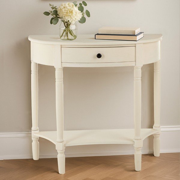 Valgest männist konsoollaud 33x81 cm Heritage - Premier Housewares-image-1