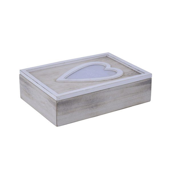 Úložný box s motivem srdce Ego Dekor Heart, 25 x 18,5 cm-image-1