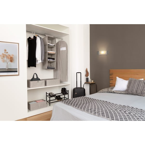 Rippuv riidest korrastaja garderoobile Oxford - Compactor-image-2