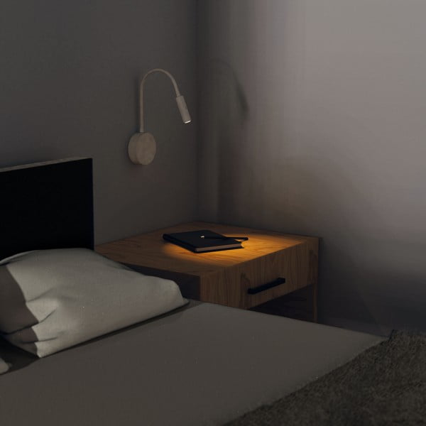 Valge seinalamp, kõrgus 53 cm Leo - SULION-image-1