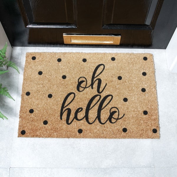 Kookoskiududest matt 40x60cm Oh Hello - Artsy Doormats-image-2