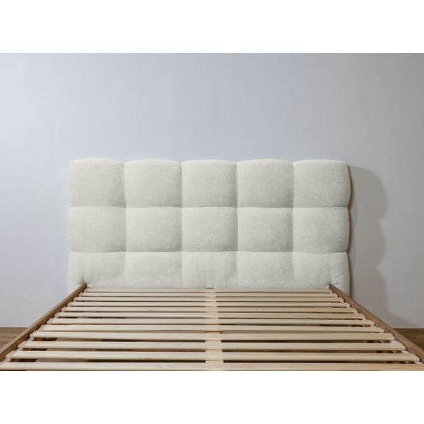 Helehall polsterdatud kaheinimesevoodi koos voodipõhjaga 160x200 cm Kumo - Bobochic Paris-image-3