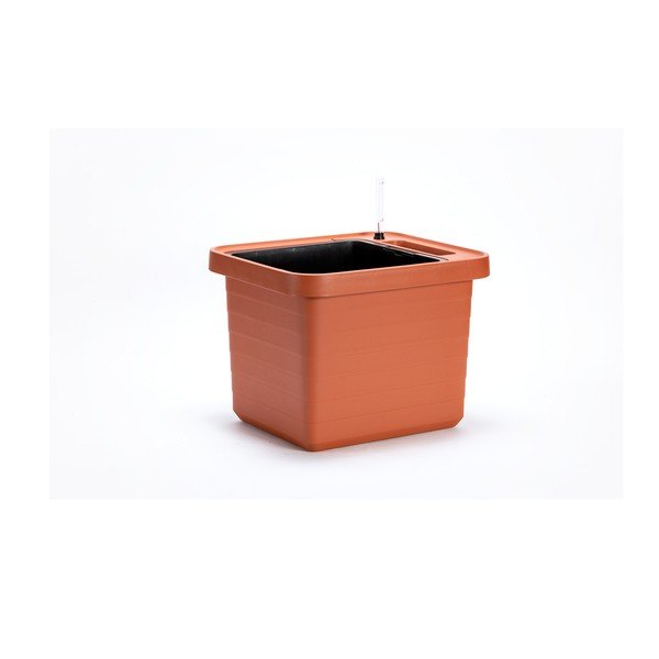 Suuremahuline isevoolav terrakota värviline kast Berberis UNO, 27 l - Plastia-image-1