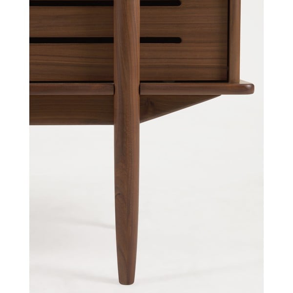 Raamaturiiul pähklipuust 130x169 cm Carolin - Kave Home-image-2