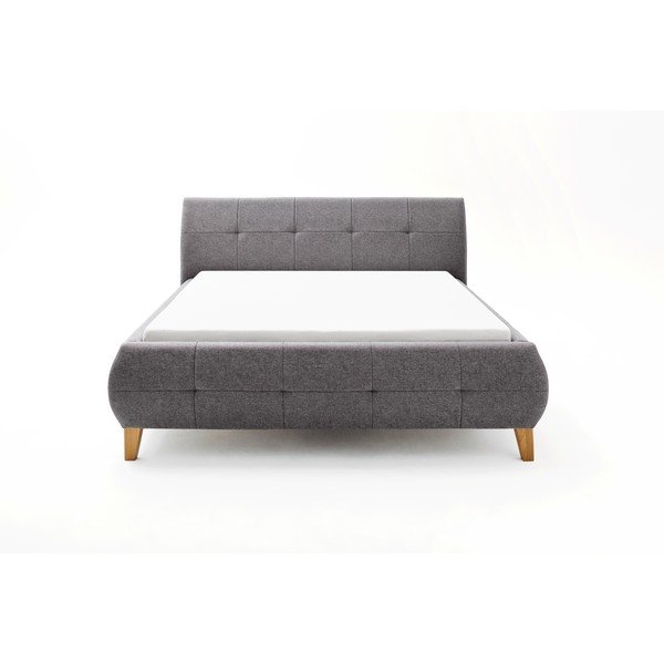 Antratsiitne polsterdatud kaheinimesevoodi panipaiga ja voodipõhjaga 180x200 cm Matheo – Meise Möbel-image-4