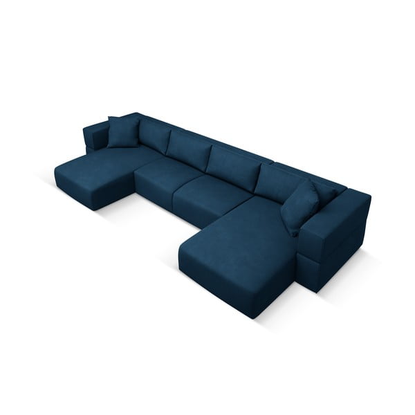 Sinine U-kujuline diivan Esther - Milo Casa-image-2