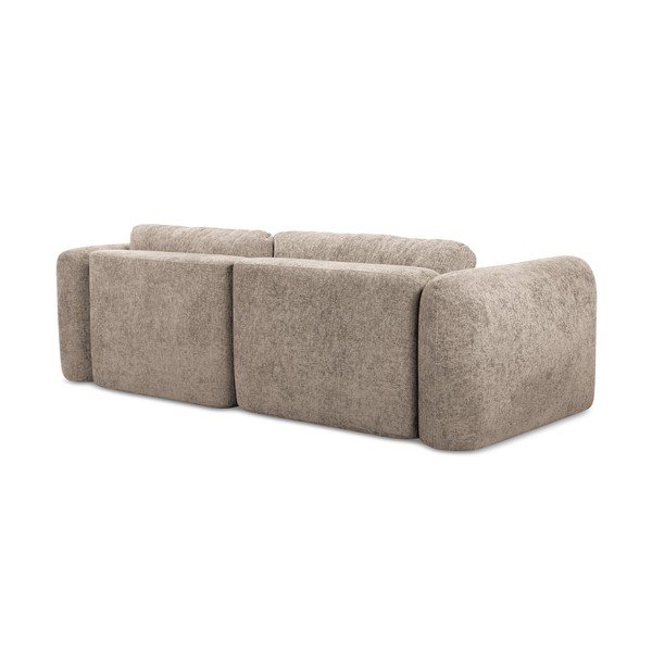 Helepruun panipaigaga šenillist nurgadiivanvoodi (vasak nurk) Mele - Makamii-image-3