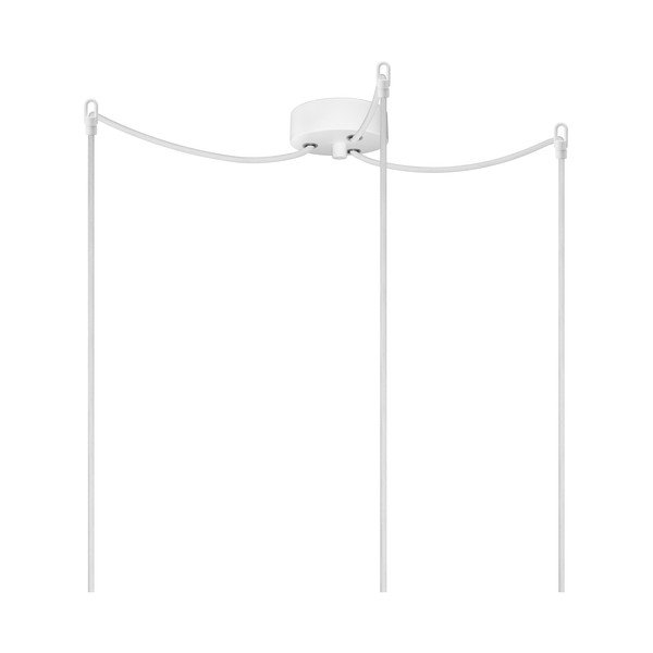 Valge kolmevarreline ripats Elementaarne matt, ⌀ 14 cm Ume - Sotto Luce-image-3