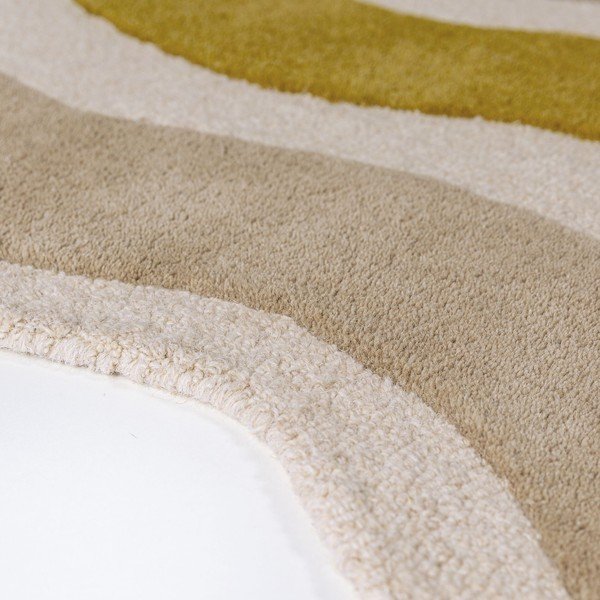 Roheline/naturaalne käsitsi kootud villane vaip 160x230 cm Cascade Wool - Flair Rugs-image-3