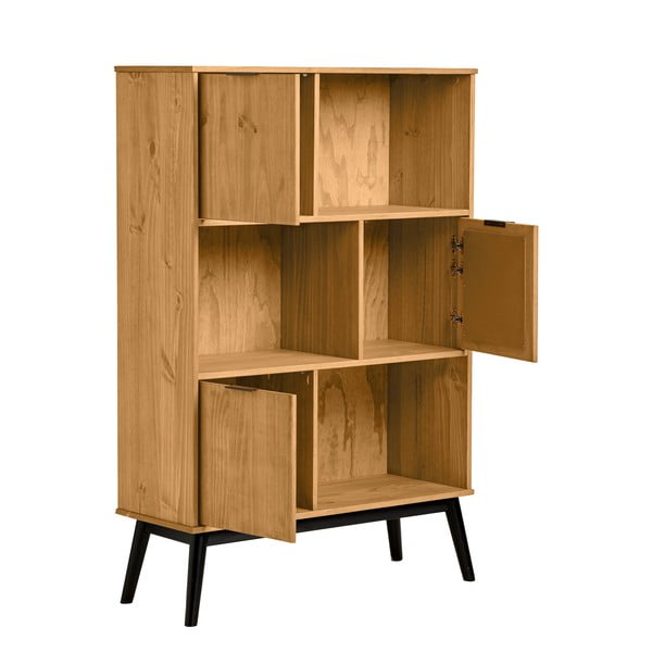 Knihovna z borovicového dřeva Marckeric Natasha-image-3