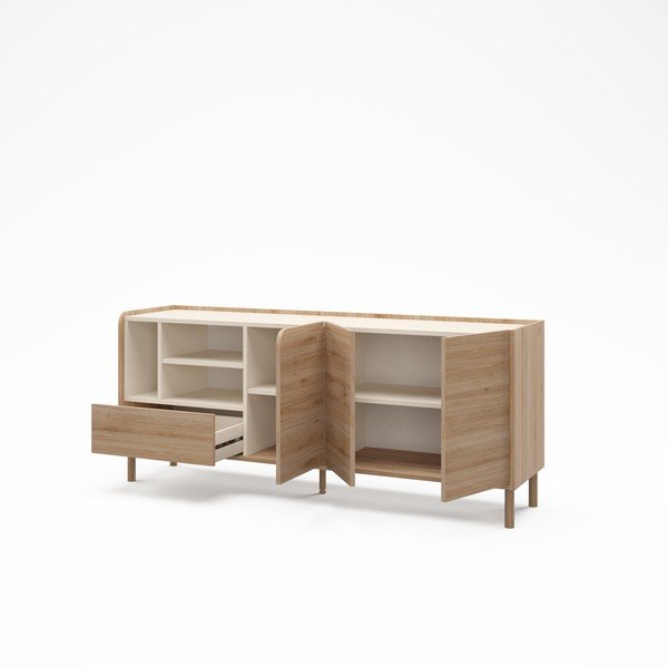 Tammespoonist kummut 180x75,5x44 cm Monza - Marckeric-image-2